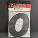 Dirt Digits Vinyl Numbers 8" Black #0 3-Pack