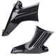 Pair Motorcycle Brake Caliper Air Duct Cooler Fit For Yamaha YZF-R1 YZF-R1M
