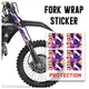 For Honda CRF450RL CRF300L RALLY CRF450L Fork Wrap Sticker TT041