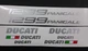 Ducati 1299 Panigale sticker / decal pack Metallic Silver or choose your colour.