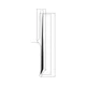 Polaris Hood Strip Decal, Black, Right-Hand, for Slingshot Models - 7187348