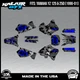 Graphics Kit for Yamaha YZ250 YZ125 YZ 250 (1996-2001) Invasion - Blue Shift