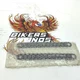 NOS Genuine Harley 1997-2007 Passenger Backrest Docking Point Brackets 53805-99