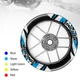 Aqua Inner Decal Wheel Rim Stickers S17W For Yamaha MT10 18 19 20 21