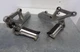 11-13 Honda REPSOL CBR250R front foot rest peg w/ bracket 50600-KYJ-900