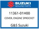 Suzuki OEM Part 11361-01H00 COVER,ENG SPROCKET