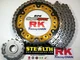 2014-2017 Yamaha FZ-09 RK ZXW 530 Silver -1/+1 SuperSprox Chain & Sprockets Kit