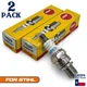 2 Pack NGK Spark Plug - For STIHL Trimmer Cutter FS110R