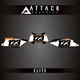 Attack Graphics Elite Number Plate Backgrounds For KTM 300 XC-W (E-Start) 2012