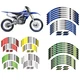 FOR YAMAHA YZ 250F/450F/450FX YZ 125/250 "21 "19 RIM WHEEL STRIPES TAPE STICKERS