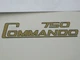 NORTON sidecover decal 750 Commando Gold and black outling dryfix UK Made
