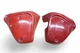 BSA A65 Lightning A65L 650 Thunderbolt Unit Side Covers Red *RVG1