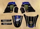 1990-2024 YAMAHA PW50 FACTORY TEAM STAR GRAPHICS DECALS 21MIL MX LAMINATION
