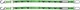 Factory Effex Tie Down - Kawasaki Black/Green - 22-45182
