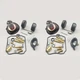 2x Carburetor Carb Repair Rebuild Kits For Yamaha XV250 XVS650 V-Star # 18-5171