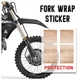 For Honda CRF450RL CRF300L RALLY CRF450L Fork Wrap Sticker TT048