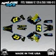 Graphics Kit for Yamaha YZ250 YZ125 (1996-2001) YZ 250 YZ 125 FH- Cyan