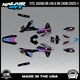Graphics Kit for Suzuki DR-Z4S DR-Z4SM DRZ4SM 2025 2026 Shaders-MAGENTA