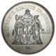 1974-1979 France Silver 50 Francs Hercules AU/BU