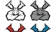 Moose Racing 4320-2528 Agroid Decals - 4pk
