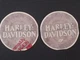 2 Harley Davidson Gas Tank Decals No. 14438-95 Fuel Tank