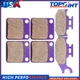 For Yamaha YFM450FX 4x4 Wolverine 450 Carbon Fiber Brake Pads Front & Rear