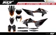 Fit KTM XCW XCFW EXC EXCF 2020 to 2023 & 2019 to 2022 SX SXF XC XCF graphic kit