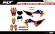 aFit KTM XCW XCFW EXC EXCF 2020 to 2023 and 19 to 2022 SX SXF XC XCF graphic kit