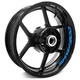 Aqua Inner Stripe Decal Wheel Stickers For Aprilia SHIVER 900 17-20