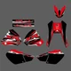 Team Graphics Backgrounds Decals Stickers Kit For Honda XR250R XR400R 1996-2004