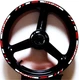 WHITE RED GP STYLE CUSTOM RIM STRIPES WHEEL DECALS TAPE STICKERS YAMAHA MT07