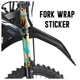 For Honda CRF450RL CRF300L RALLY CRF450L Fork Wrap Sticker TT034