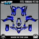 Graphics Kit for Yamaha YFZ 50 YFZ50 (All Years) Splash Series - Blue