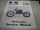 OEM Kawasaki Service Manual 1994-98 KX125 KX250 99924-1168-04