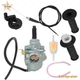 For Honda Z50R 1979-1999 7/8" Carb Carburetor & Throttle Cable & Handle Grip Bar