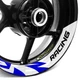 For Kawasaki Ninja 650R 06-24 23 22 Wheel Inner Rim Stickers 17 inch S09W Blue