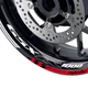 Red AA02 17 INCH RIM DECALS STICKER KIT For Suzuki GSXR 1000 15 16 17 18 19 20