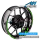 Racing 17 Inch Wheel Green Rim Stickers AA01 For Ducati SCRAMBLER 1100 18-19
