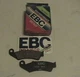 BRAKE PADS EBC FA125 KAWASAKI KX125 HONDA XR600R XR250 TRX250 CR 125R 250R 500R