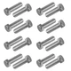 16x Rear Wheel Hub Bolt for Polaris Trail Boss 350L 2x4 4x4 1990-93/ 325 2000-02