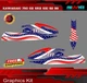 Graphics Kit Premium Fits KAWASAKI 750 sx Srx Sxi Jet Ski  Set Decals Stickers