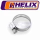 Helix Racing 111-6208 Stainless Steel Hose Clamps for Shop Hardware Hose ay
