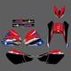 Team Graphics Decals Stickers Kit For Honda XR 250 400 XR250R XR400R 1996-2004