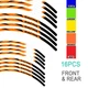 21" 18" A01B Stripe Dirt Bike Wheel Rim Stickers For Yamaha YZ 125X 20-23 22 21