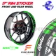 Inner Rim Stickers Decals 17 inch AA02 Pack For Suzuki GSXR 750 1992-2020 18 19