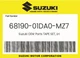 Suzuki Genuine Tape Set, Lh - 68190-01Da0-Mz7