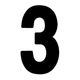 FACTORY EFFEX FX 2015 NUMBERS STANDARD 6" BLACK 3 Feb-53