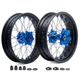 For Yamaha 17"x3.5/4.25 Supermoto Wheels Set YZ250FX YZ450FX WR250F WR450F 19-25