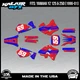 Graphics Kit for Yamaha YZ250 YZ125 (1996-2001) YZ 250 YZ 125 Swift - Red