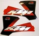 new old stock  2002-2005 KTM 85SX graphics for left and right side shrouds